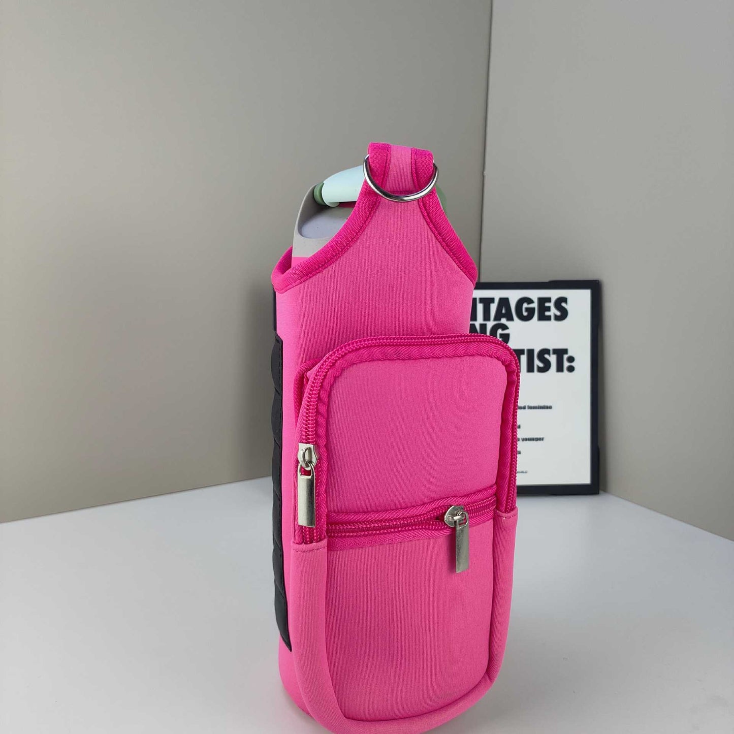 Magnetic Insulated Water Bottle Bag